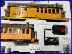 Excellent-Gold Hill Express-Bachmann Big Haulers G Scale Train Set- Extra Track