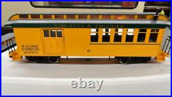 Excellent-Gold Hill Express-Bachmann Big Haulers G Scale Train Set- Extra Track