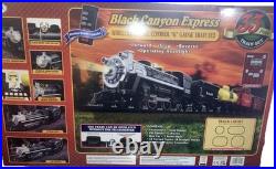 Eztec Black Canyon Express G Scale Train Set With Track, NO CONTROLLER