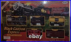 Eztec Black Canyon Express G Scale Train Set With Track, NO CONTROLLER