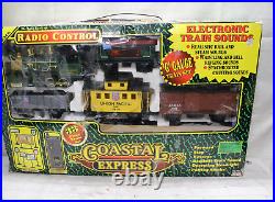 Eztec Remote Control Coastal Express G Gauge Train Set #36911