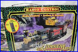 Eztec Remote Control Coastal Express G Gauge Train Set #36911