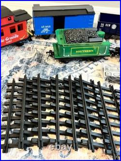 Eztec Scientific Toy Train Set G Gauge Southern Coal & Tender with Remote READ