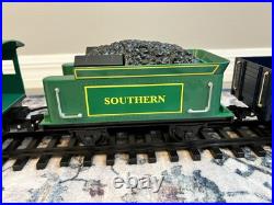Eztec Scientific Toy Train Set G Gauge Southern Coal & Tender with Remote READ Eztec Scientific Toy Train Set G Gauge Southern Coal & Tender with Remote READ