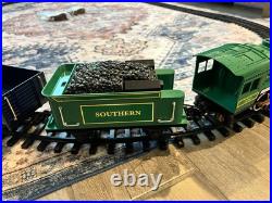 Eztec Scientific Toy Train Set G Gauge Southern Coal & Tender with Remote READ Eztec Scientific Toy Train Set G Gauge Southern Coal & Tender with Remote READ