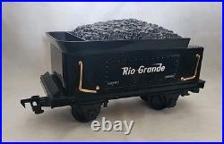 Eztec Train Set G Gauge 24 Track Pieces 5 Cars And 2050 Engine With Remote