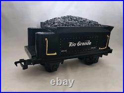 Eztec Train Set G Gauge 24 Track Pieces 5 Cars And 2050 Engine With Remote