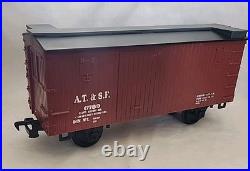 Eztec Train Set G Gauge 24 Track Pieces 5 Cars And 2050 Engine With Remote