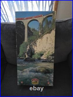 FAMA Alpenbahn Rhatische Bahn Starter Set G Gauge Locomotive Track Cars