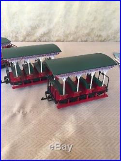 Fantastic Rare LGB WEIHNACHTSZUG Christmas Train Set With Track & Transformer