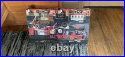 Fao Schwarz Motorized Train Set with Real Lights & Sounds 34-Piece Christmas Decor Fao Schwarz Motorized Train Set with Real Lights & Sounds 34-Piece Christmas Decor