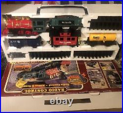 GRAND CANYON EXPRESS TRAIN SET. NO. 36912 RADIO CONTROL with TRANSMITTER G GAUGE