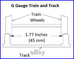 G Gauge-CROSS LOOP Deluxe Layout Pack-Eztec Scientific Toy State Train Set Lot