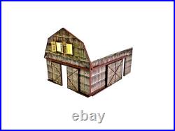 G Scale 122.5 Train Depot Hangar Diorama Kit Railway Engine Shed Building