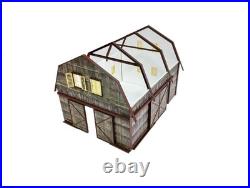 G Scale 122.5 Train Depot Hangar Diorama Kit Railway Engine Shed Building