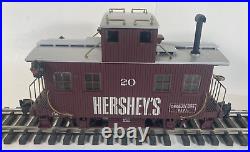 G Scale ARISTOCRAFT HERSHEY'S CHOCOLATE LIL CRITTER Train Set With Box Incomplete