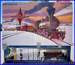 G Scale Bachmann Big Haulers North Star Express Lomotive Train Set No. 90041 Run