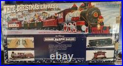 G Scale Bachmann Big Haulers White Christmas Express Locomotive Train Set