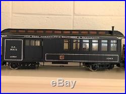 G Scale Bachmann Royal Blue Line Steam Locomotive Train Set #90016 Big Haulers