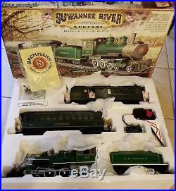 G Scale Bachmann SUWANNEE RIVER SPECIAL Steam Locomotive Train Set