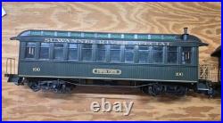 G Scale Bachmann Southern Suwannee River Passenger Train Coaches. Set of 2