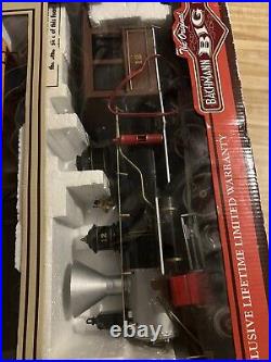G Scale Bachmann Union Pacific Golden Spike 4-6-0 Steam Train Set UNTESTED #2