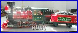 G Scale Battery Operated Christmas Train Set
