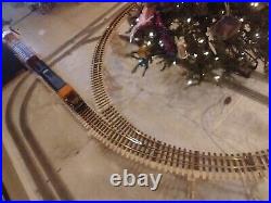 G Scale Christmas Train Trestle REDWOOD 12 Full Set Up For LGB USA PIKO Mth