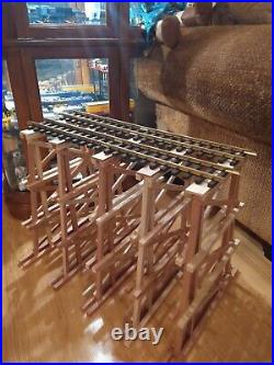G Scale Double Wide LGB USA MTH Lionel Model Train REDWOOD Trestle 18 SET of 25