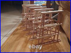 G Scale Double Wide LGB USA MTH Lionel Model Train REDWOOD Trestle 18 SET of 25