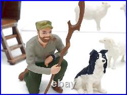 G Scale Figures Iberplace 40004 Shepherd with Car Model Set G Scale Figures Iberplace 40004 Shepherd with Car Model Set