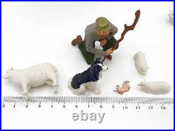 G Scale Figures Iberplace 40004 Shepherd with Car Model Set G Scale Figures Iberplace 40004 Shepherd with Car Model Set
