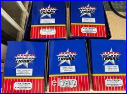 G Scale Gorgeous Set USA Trains GG1 Brunswick Grn+5 USA Trains Hvywt Cars EX