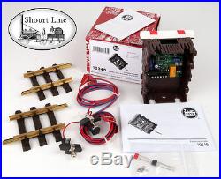 G Scale LGB 10345 Auto Shuttle Train Circuit Set + Wired Train Throttle & Bridge