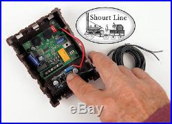 G Scale LGB 10345 Auto Shuttle Train Circuit Set + Wired Train Throttle & Bridge