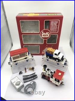 G Scale LGB 72988 Circus Train 0-4-0 Steam Freight Train Starter Set