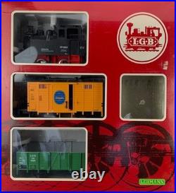 G Scale LGB Freight Set, DR #995001 Steam Locomotive & Two Cars G1024