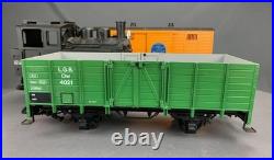 G Scale LGB Freight Set, DR #995001 Steam Locomotive & Two Cars G1024