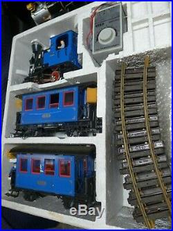 G Scale LGB The Blue Train Set 20301