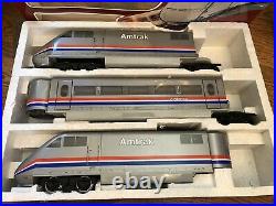 G Scale Lehmann- The Big Train Amtrak High Speed Bullet Set LBG