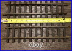 G Scale Lot of 10 LGB Lehmann Straight Track #1000 12 L=300mm 1990 RR Train