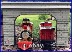 G Scale Model Train Double Track Tunnel Portals Set of 2 Gray Railroad