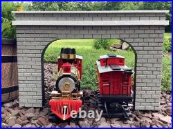 G Scale Model Train Double Track Tunnel Portals Set of 2 Gray Railroad