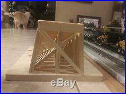G Scale Model Train trestle. 4% Upgrade. 24 Piece Set! 0-6-0 inch. Use for LGB