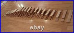 G Scale Model Train trestle. 4% grade. 36 Piece Set! 0-9-0 inch. For LGB USA MTH