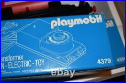G Scale-PLAYMOBIL 4024 Vulcano Train Set Diesel Switcher Track Transformer EX/LN