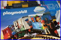 G Scale-PLAYMOBIL 4024 Vulcano Train Set Diesel Switcher Track Transformer EX/LN