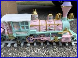 G Scale Precious Moments Sugar Town Express Holiday Train Huge Set With Tracks