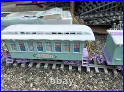 G Scale Precious Moments Sugar Town Express Holiday Train Huge Set With Tracks