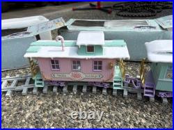 G Scale Precious Moments Sugar Town Express Holiday Train Huge Set With Tracks